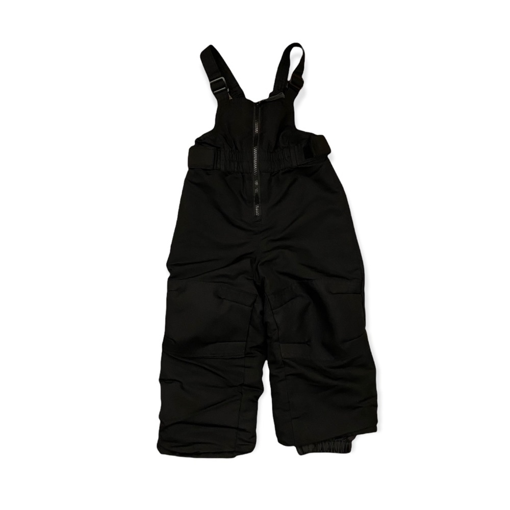 Cherokee unisex black toddler’s ski snowboard snow bib size 2T